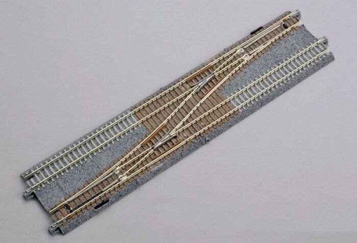 Double-Track Crossover - Unitrack -- Left Hand, N, Kato USA Inc 20230