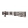 Code 70 Unifrog Medium-Radius 6 Turnout -- Right Hand, HO, Peco SLU7061
