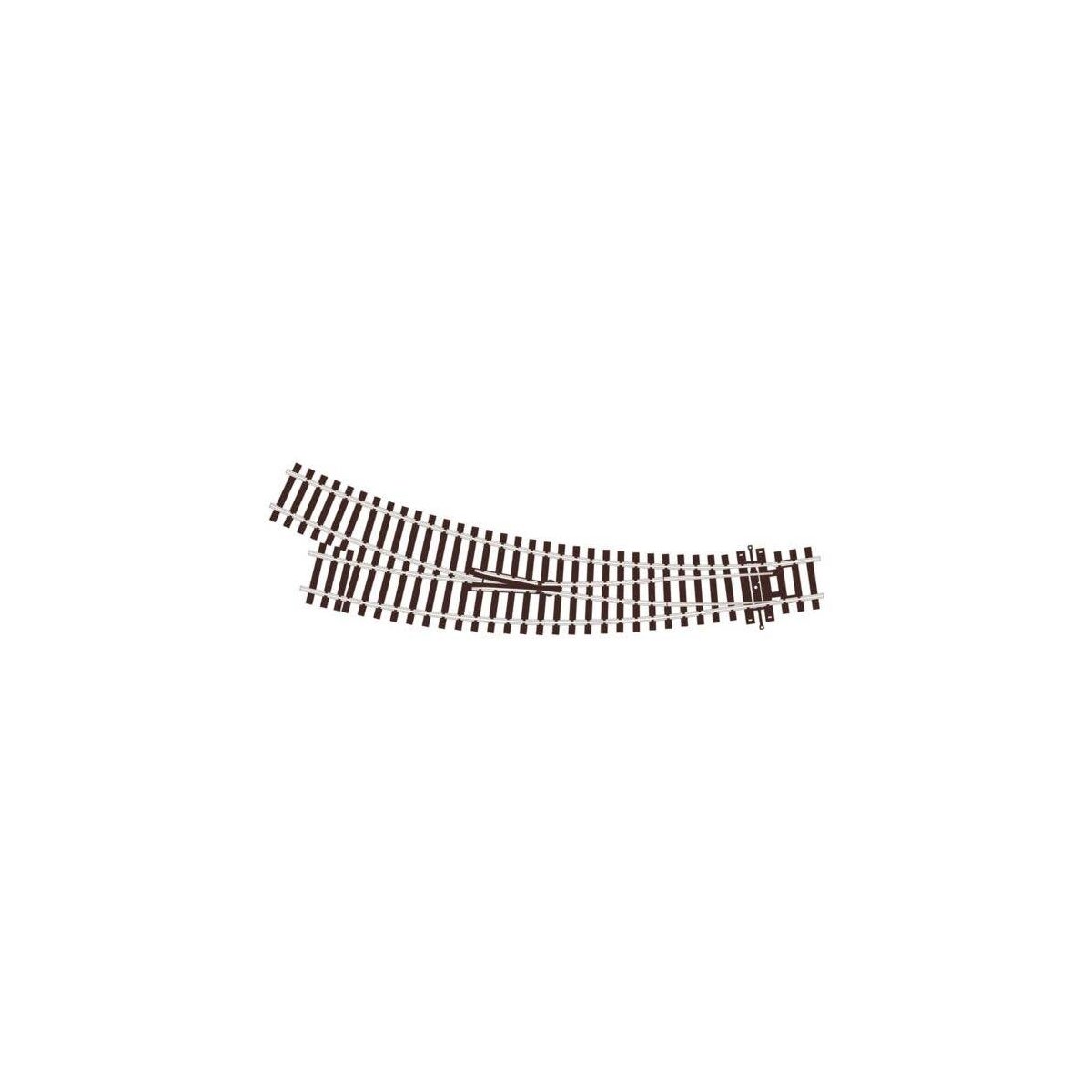Code 100 Small Radius Unifrog Turnout - Streamline -- Right Hand, HO, Peco SLU76