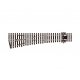 Code 75 Streamline Medium Radius Turnout -- Left Hand, Electrofrog, HO, Peco SLE196