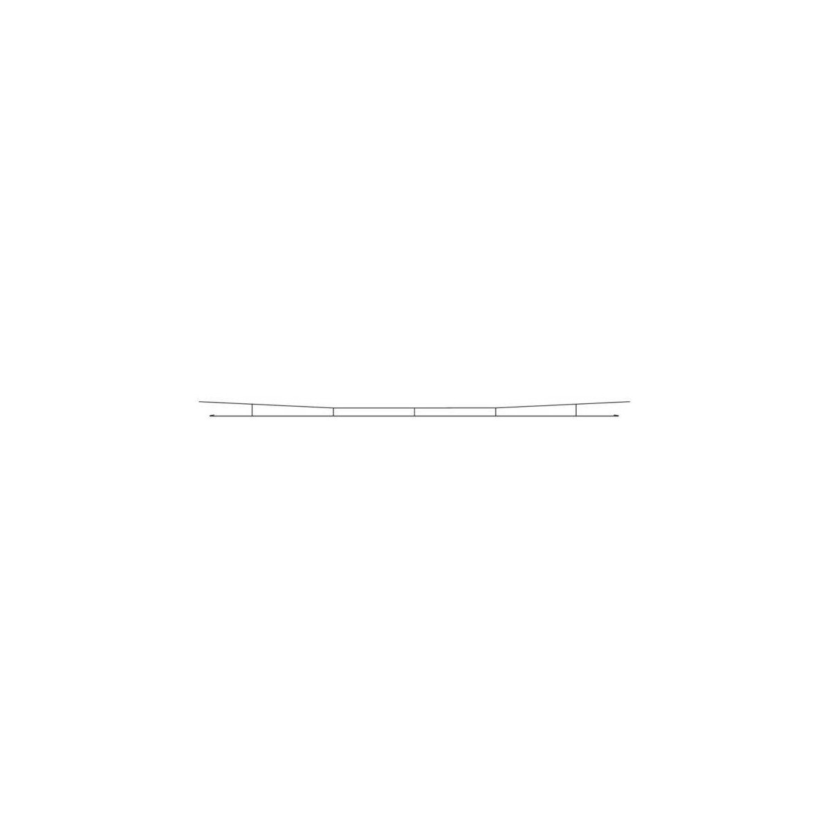 Catenary System Contact Wire -- 19-11/16′ 50cm pkg(5), HO, Peco LC154