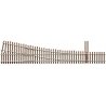 Code 83 Ladder Track System Turnout -- 5a Right Hand Standard, HO, Micro Engineering 14711