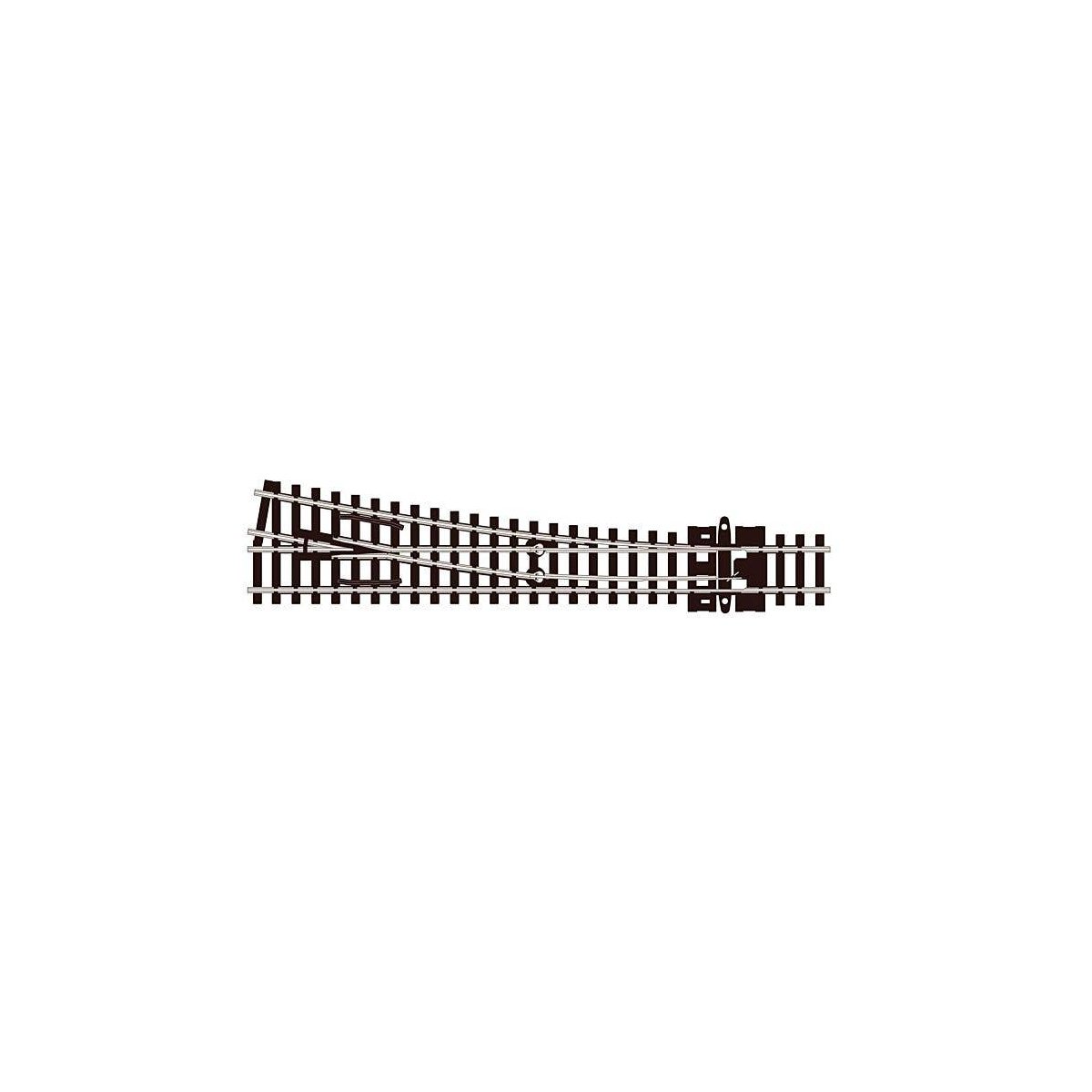Code 55 Unifrog Medium-Radius Turnout -- Right Hand, N, Peco SLU395F