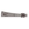 Code 55 Unifrog Medium-Radius Turnout -- Right Hand, N, Peco SLU395F