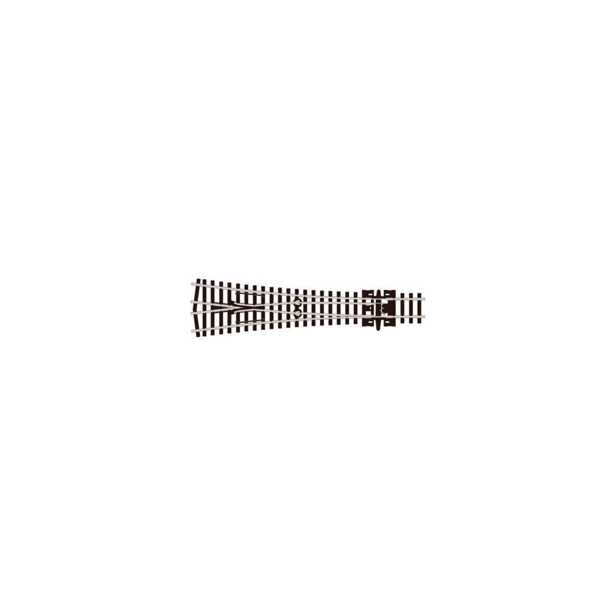 Code 80 Wye Turnout, Medium 30′ Radius, Insulfrog, N, Peco SL397