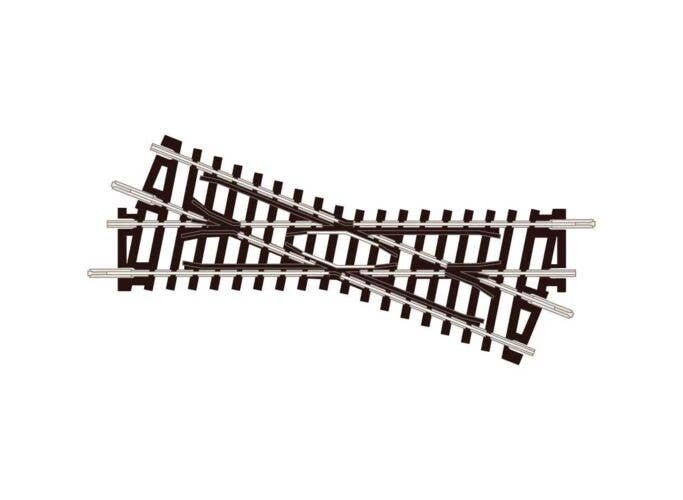 Setrack Code 80 Crossing -- Left Hand, N, Peco ST51