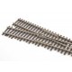 Code 100 Nickel Silver DCC-Friendly 5 Turnout -- Left Hand, HO, WalthersTrack 10015