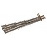 Code 100 Nickel Silver DCC-Friendly 5 Turnout -- Right Hand, HO, WalthersTrack 10016