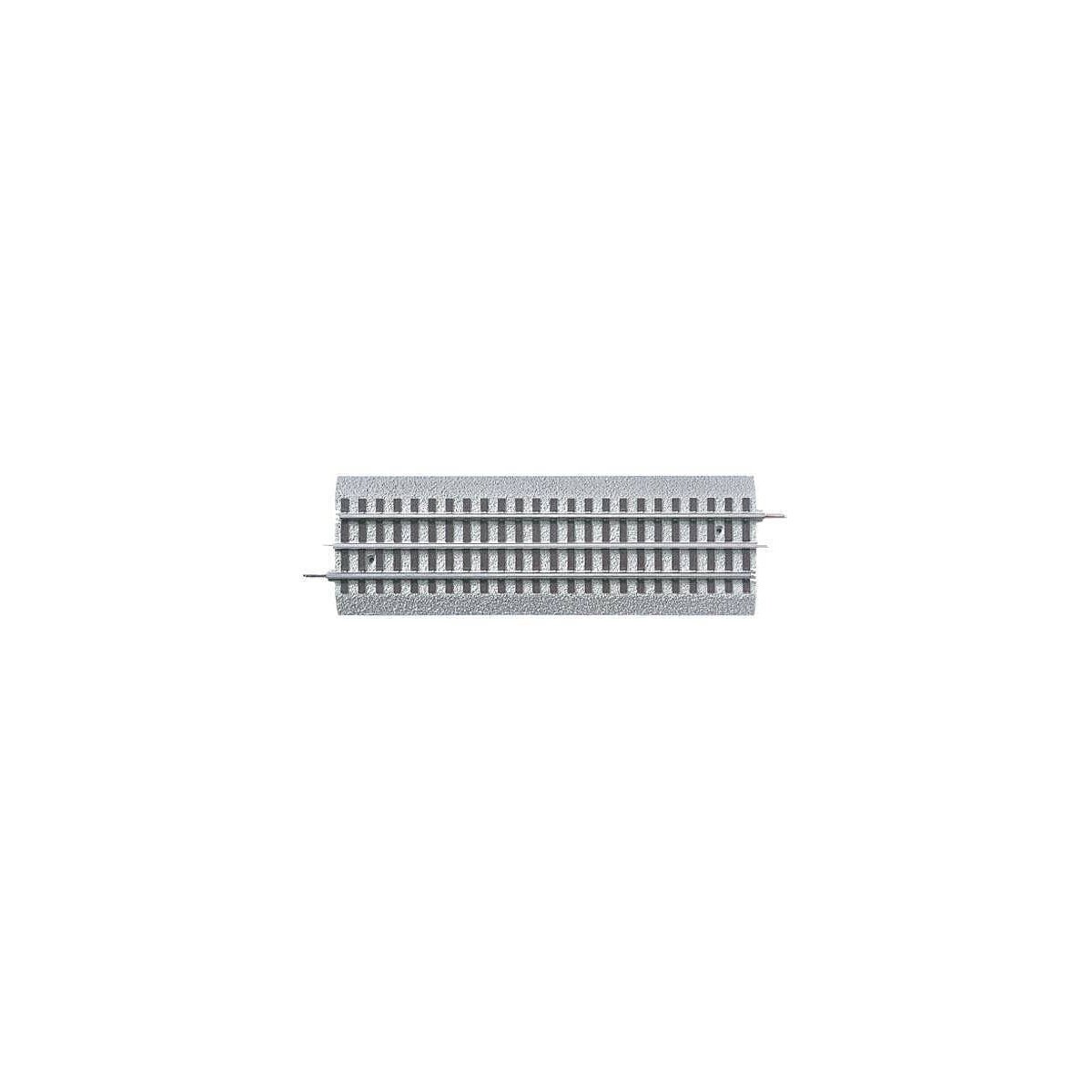 FasTrack(TM) Track w/Roadbed - 3-Rail -- Straight 10′ 24.5cm pkg(4), O, Lionel 612032
