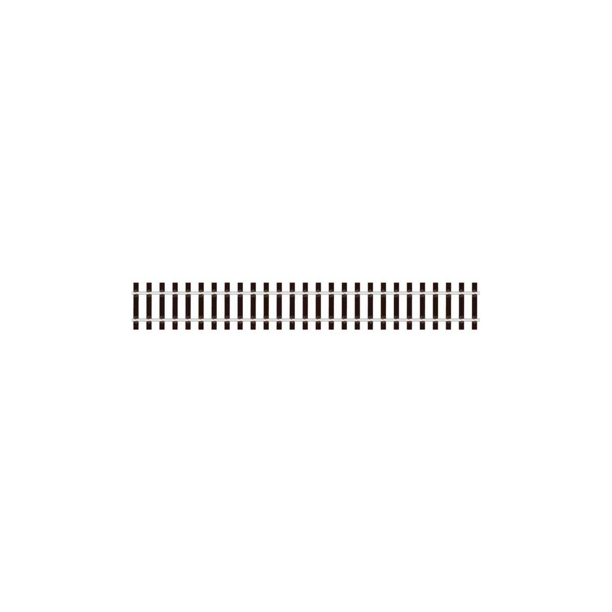Code 143 US Profile Wooden Tie Flex Track w/Flat-Bottom Rail - Streamline -- 36′ 91.4cm Section, O, Peco SL700FB