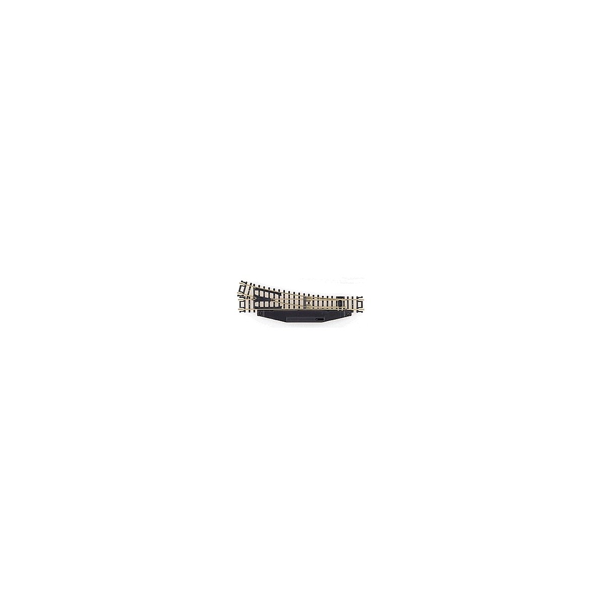 Code 80 No. 4 Manual Turnout (Switch) - Standard Line -- Left Hand, N, Atlas Model Railroad Co. 2702