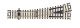 Code 80 Custom Line No. 4 Standard Turnout -- Left Hand, N, Atlas Model Railroad Co. 2750
