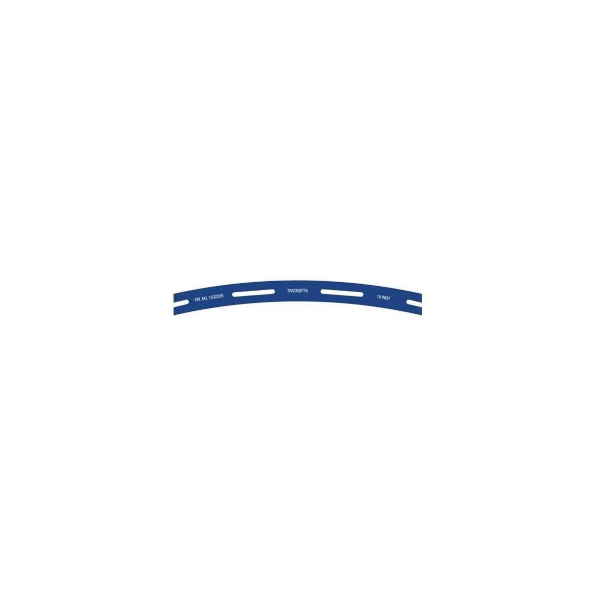 Tracksetta Track Laying Template -- 18′ 45.7cm Radius Curve, HO, Peco OOT18