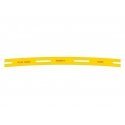 Tracksetta Track Laying Template -- 60′ 152.4cm Radius Curve, HO, Peco OOT60
