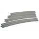 Superelevated Curve Track w/Concrete Ties - Unitrack -- 28-3/4′ 730mm Radius, 22.5 Degree Sections , HO, Kato USA Inc 2241