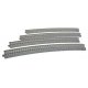 Superelevated Curve Track w/Concrete Ties - Unitrack -- 31-1/8′ 790mm Radius, 22.5 Degree Sections , HO, Kato USA Inc 2251