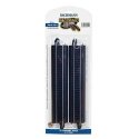Straight Track w/Steel Rail & Black Roadbed - E-Z Track(R) -- 9′ 22.9cm pkg(4), HO, Bachmann Industries 44411