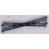 Track Crossings - 15-Degree, 7-5/16′ 186mm -- Left, N, Kato USA Inc 20300