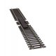 Nickel Silver DCC-Friendly Expandable Track -- Code 83, HO, WalthersTrack 83091
