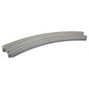 CT Double Track Superelevated Curve Track -- Radius 45 degrees, 15`/19` (381mm/414mm) pkg(2), N, Kato USA Inc 20181