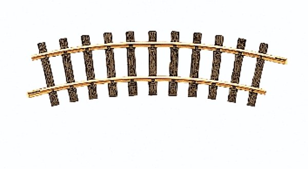 R1 Curved Track - 4`3` 130cm Diameter -- 30 Degrees, G, LGB 11000