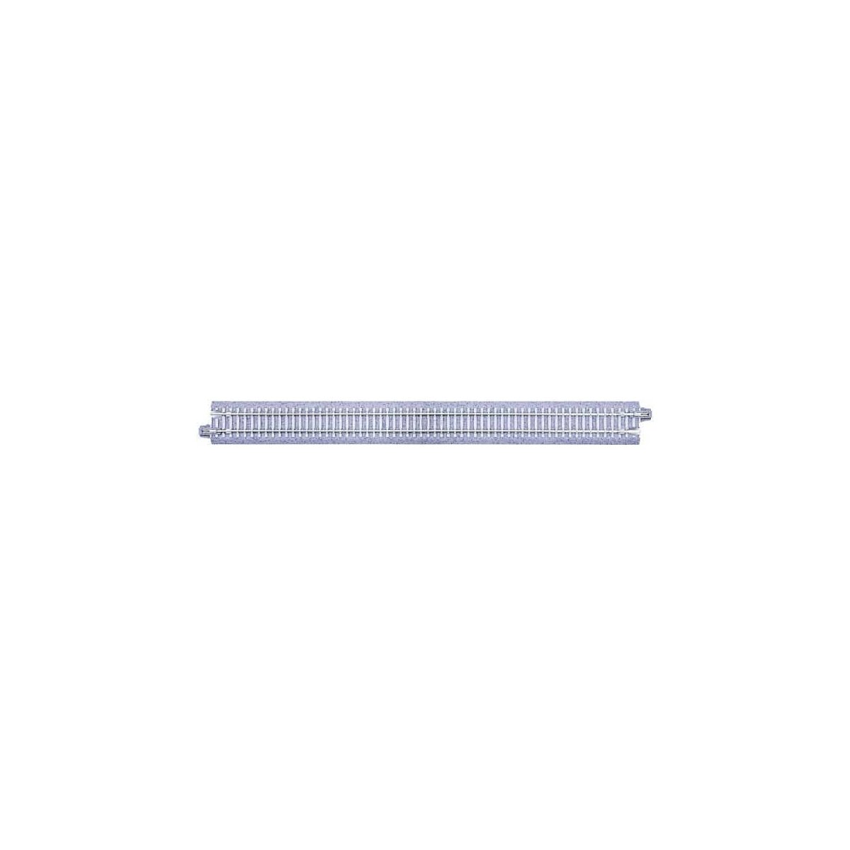Straight Roadbed Track Section - Concrete Ties - Unitrack -- 9-3/4′ 24.8cm pkg(4), N, Kato USA Inc 20007