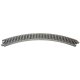 Curved Roadbed Track Section - Unitrack -- 45-Degree, 12-3/8′ 315mm Radius pkg(4), N, Kato USA Inc 20120