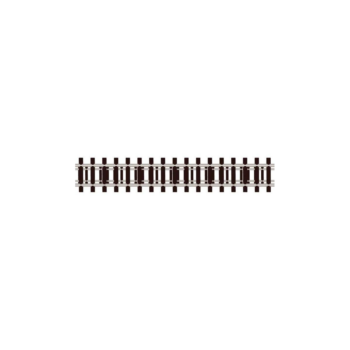 Code 80 Wooden Tie Flex Track - Streamline -- 36′ 91.4cm Section, N, Peco SL300