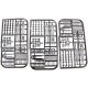Super Detailing Accessories -- Turnout (Switch) Detail Parts - Kit pkg(3), HO, Central Valley 1603