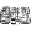 Super Detailing Accessories -- Turnout (Switch) Detail Parts - Kit pkg(3), HO, Central Valley 1603