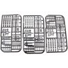Super Detailing Accessories -- Turnout (Switch) Detail Parts - Kit pkg(3), HO, Central Valley 1603