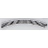 Curved Roadbed Track Section - Unitrack -- 45-Degree, 9-3/4′ 249mm Radius, N, Kato USA Inc 20100