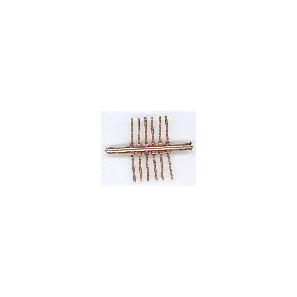 Code 70 Railbars - 4- & 6-Bolt -- Brass pkg(12), HO, Details West 934