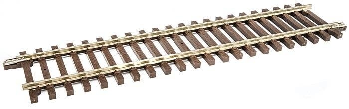 Code 148 Solid Nickel Silver 2-Rail -- 10′ Straight Track Section, O, Atlas O 7050