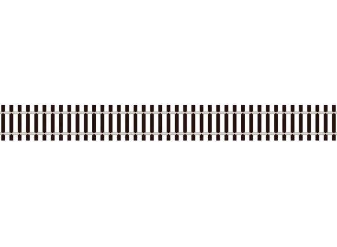 Code 75 Wooden Tie Flex Track - Streamline -- 36′ 91.4cm Section, HO, Peco SL100F