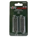 Straight Roadbed Track Section - Unitrack -- 2-7/16′ 62mm pkg(4), N, Kato USA Inc 20040