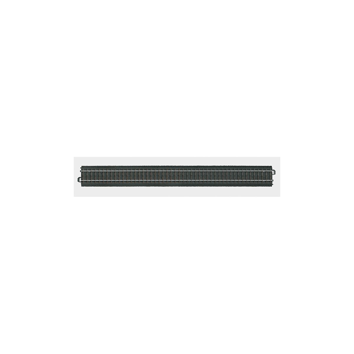 3-Rail C Track -- Straight 14-3/16′ 36cm, HO, Marklin, Inc 24360