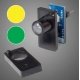 Walthers Layout Control System -- Two-Color LED Fascia Indicator (Yellow-Green), All Scales, Walthers Controls 151