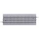 FasTrack(TM) Track w/Roadbed - 3-Rail -- Straight - 10′ 25.4cm pkg, O, Lionel 612014
