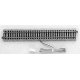 Straight Roadbed Track Section - Unitrack -- Feeder Track: 9-3/4′ 246mm, HO, Kato USA Inc 2151