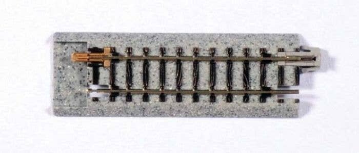 Kato Unitrack to TomyTec/Tomix FineTrack Adaptor -- 2-1/2′ 64mm pkg(2), N, Kato USA Inc 20045