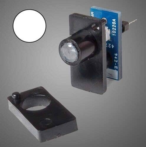 Single Color LED Fascia Indicator - Walthers Layout Control System -- White, All Scales, Walthers Controls 157