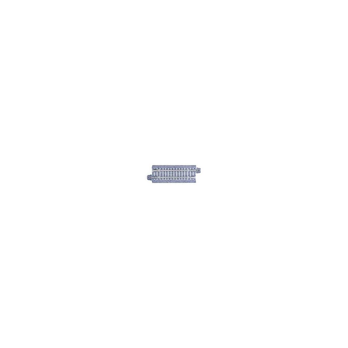 Straight Roadbed Track Section - Concrete Ties - Unitrack -- 2-7/16′ 12.4cm pkg(4), N, Kato USA Inc 20054