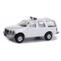Ford(R) Expedition Special Service Vehicle (SSV) -- Police agency decals (white, nonworking, HO, Walthers SceneMaster 12044