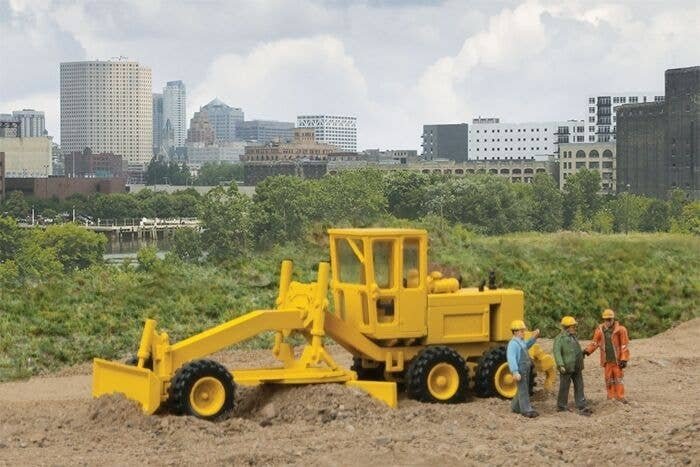 Road Grader -- Kit, HO, Walthers SceneMaster 11010
