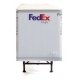 53′ Stoughton Trailer 2-Pack - Assembled -- FedEx Freight, HO, Walthers SceneMaster 2452