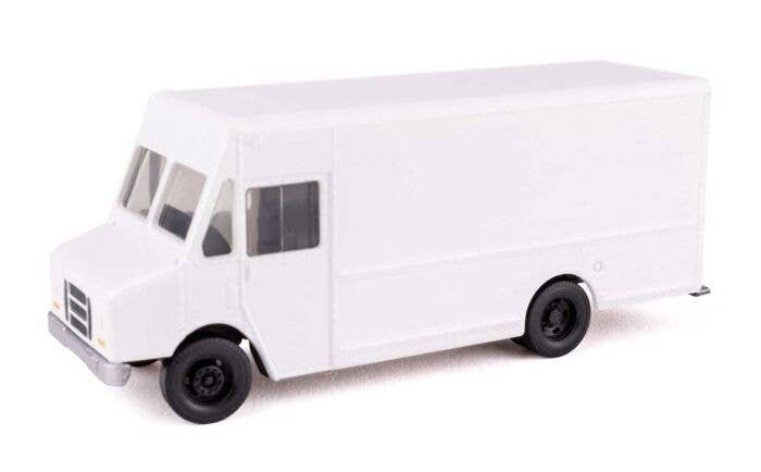 Morgan Olson(R) Route Star Van -- Unlettered, HO, Walthers SceneMaster 12112