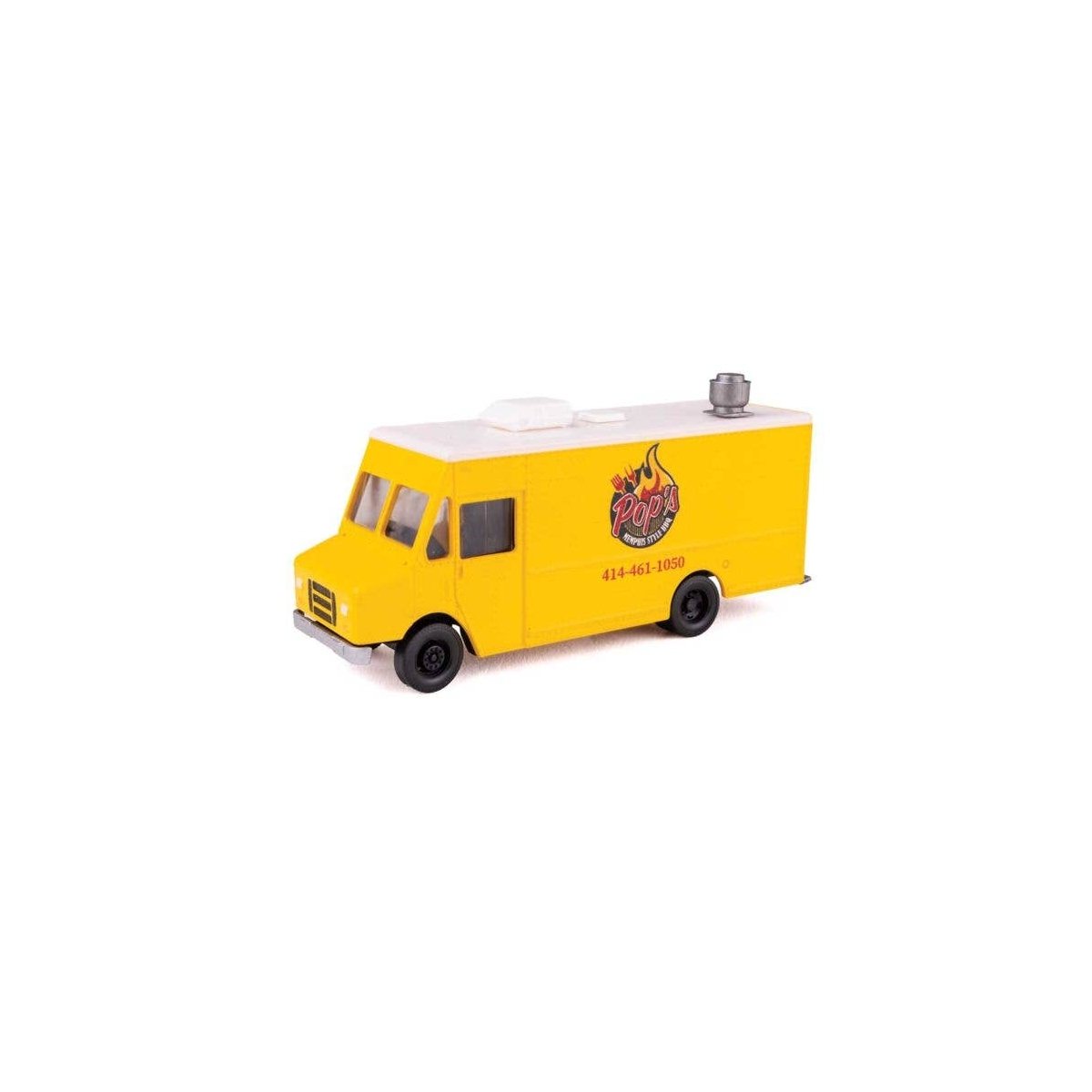 Morgan Olson(R) Route Star Van -- BBQ Food Truck, HO, Walthers SceneMaster 12114