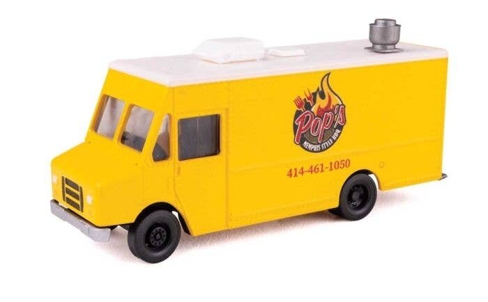 Morgan Olson(R) Route Star Van -- BBQ Food Truck, HO, Walthers SceneMaster 12114