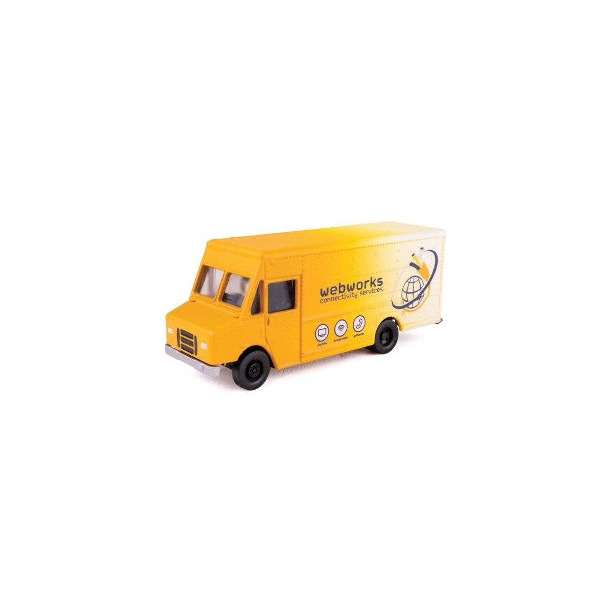 Morgan Olson(R) Route Star Van -- Cable Internet Service, HO, Walthers SceneMaster 12119
